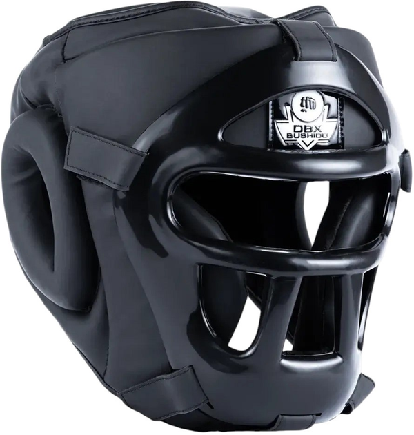 Kask bokserski Bushido ARH-2193 M Black (5904639192448) - obraz 1