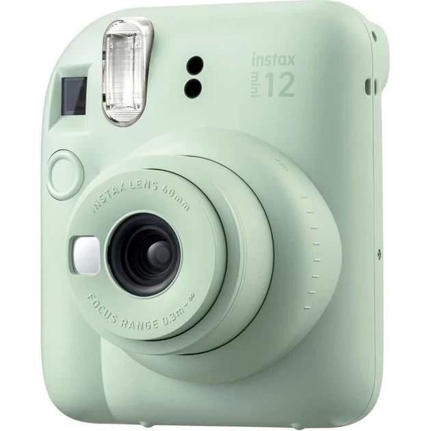 Фотокамера моментальной печати Fujifilm Instax Mini 12 Mint Green (16806119) G1418 - Фото 1 Фотокамера моментальной печати Fujifilm Instax Mini 12 Mint Green (16806119) G1418 - изображение 1
