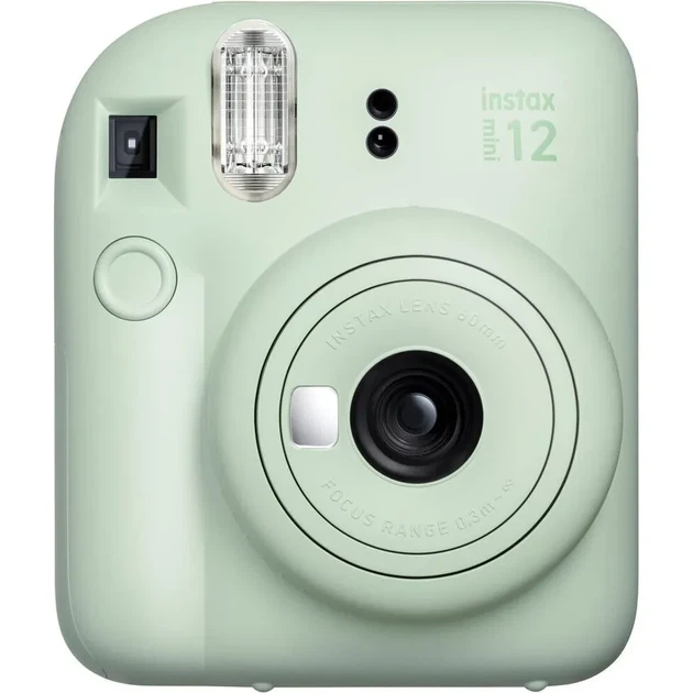 Фотокамера моментальной печати Fujifilm Instax Mini 12 Mint Green (16806119) G1418 - Фото 2 Фотокамера моментальной печати Fujifilm Instax Mini 12 Mint Green (16806119) G1418 - изображение 2