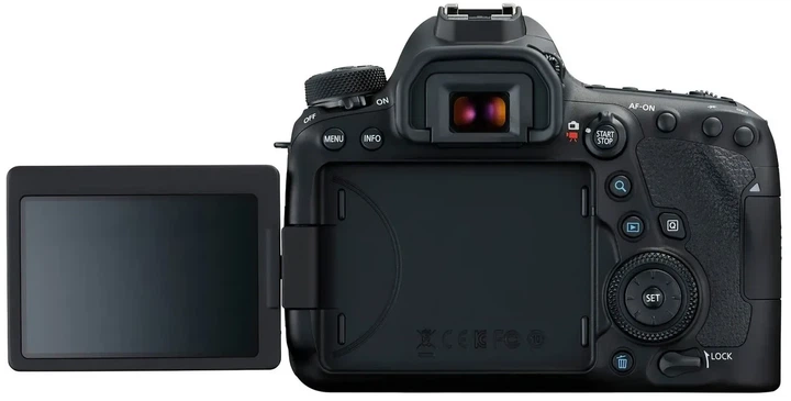 Дзеркальна камера Canon EOS 6D Mark II Body (1897C031) - зображення 3