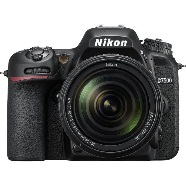 Дзеркальна камера Nikon D7500 + AF-S DX Nikkor 18-140mm f/3.5-5.6G ED VR Kit (VBA510K002) - Фото 1 Дзеркальна камера Nikon D7500 + AF-S DX Nikkor 18-140mm f/3.5-5.6G ED VR Kit (VBA510K002) - зображення 1