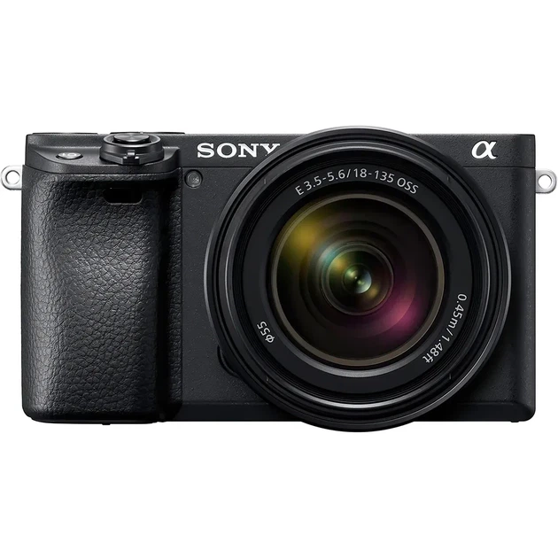 Бездзеркальний фотоапарат Sony Alpha A6400 Kit E 18-135 мм f/3.5-5.6 OSS Black (ILCE6400MB.CEC) - Фото 1 Бездзеркальний фотоапарат Sony Alpha A6400 Kit E 18-135 мм f/3.5-5.6 OSS Black (ILCE6400MB.CEC) - зображення 1