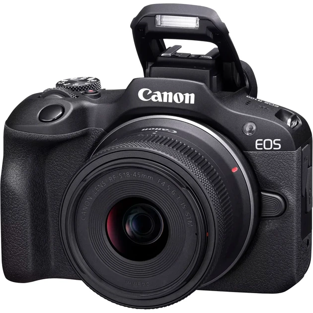 Беззеркальный фотоаппарат Canon EOS R100 Kit RF-S 18-45mm F/4.5-6.3 IS STM (6052C013) G1149 - Фото 8 Беззеркальный фотоаппарат Canon EOS R100 Kit RF-S 18-45mm F/4.5-6.3 IS STM (6052C013) G1149 - изображение 8