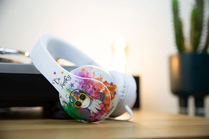 Навушники Konix Unik Wired Universal Headset Be Funky (3328170280891) - зображення 4