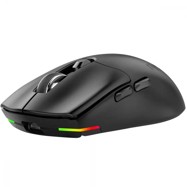 Беспроводная игровая мышь на акумуляторе 300 мАч с RGB подсветкой блютуз Proove Gaming Rate Black - изображение 1
