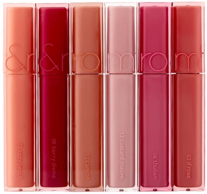 Tint do ust Rom&nd Dewy-Full Water 03 If Rose 5 g (8809625244163) - obraz 8
