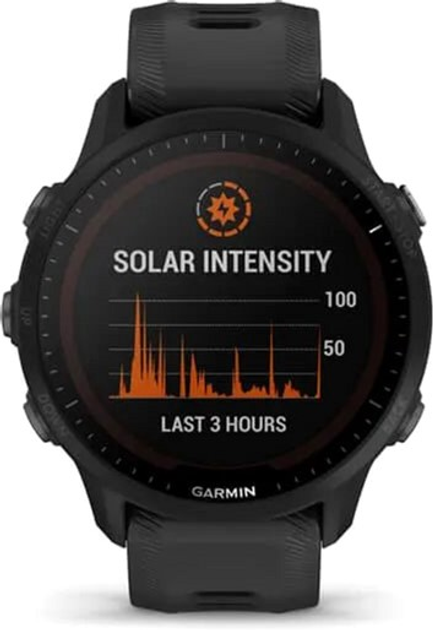 Smartwatch Garmin Forerunner 955 Solar Black (010-02638-20) - obraz 3