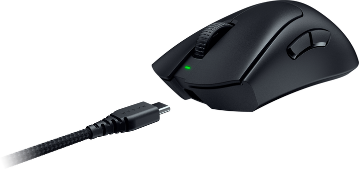 Mysz Razer DeathAdder V3 PRO Wireless & Mouse Dock Black (RZ01-04630300-R3WL) - obraz 4