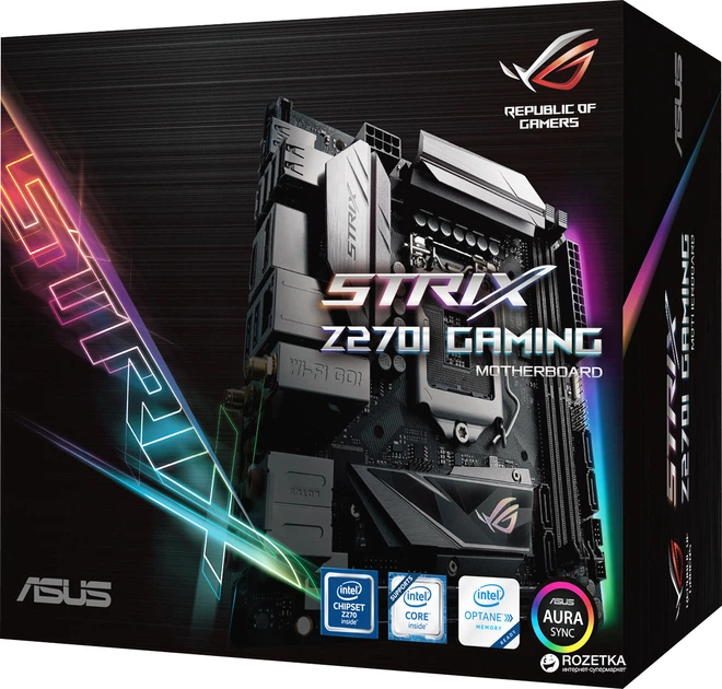 Материнская плата Asus ROG Strix Z270I Gaming (s1151, Intel Z270