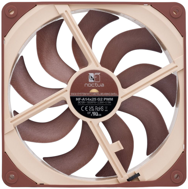 Wentylator Noctua NF-A14x25 G2 PWM - obraz 4