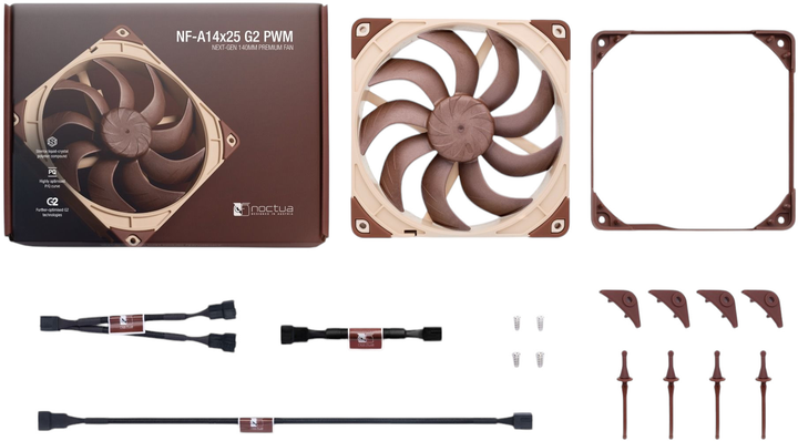 Wentylator Noctua NF-A14x25 G2 PWM - obraz 5