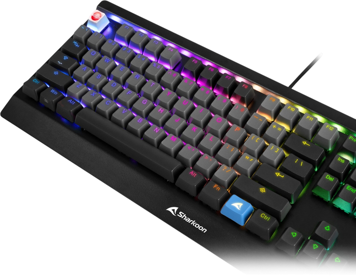 Klawisze Sharkoon Skiller SAC20 Black (4044951037445) - obraz 5