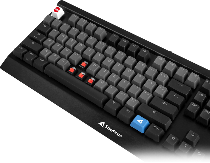 Klawisze Sharkoon Skiller SAC20 Black (4044951037445) - obraz 6