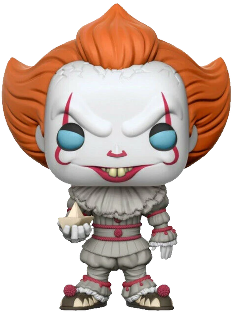 Фигурка Фанко Пеннивайс с корабликом №472 IT Pennywise with Boat Funko 40593 - Фото 2 Фигурка Фанко Пеннивайс с корабликом №472 IT Pennywise with Boat Funko 40593 - изображение 2