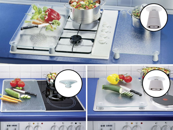 Захисна пластина для плити Zeller Маки 52 x 30 см (4008838228791) - зображення 4