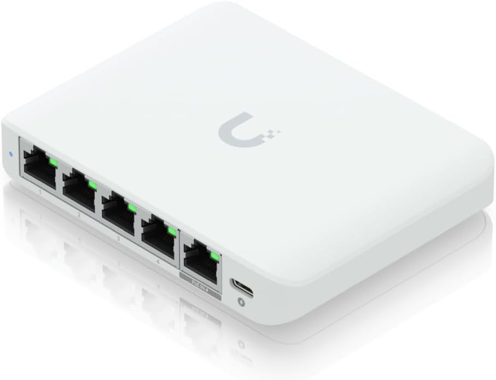 Комутатор Ubiquiti UniFi USW-Flex-2.5G-5 (USW-Flex-2.5G-5) - зображення 3