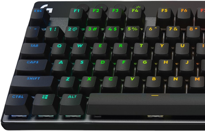 Klawiatura bezprzewodowa Logitech G PRO X TKL GX Red Lightspeed Wireless/USB Black (920-012422) - obraz 5