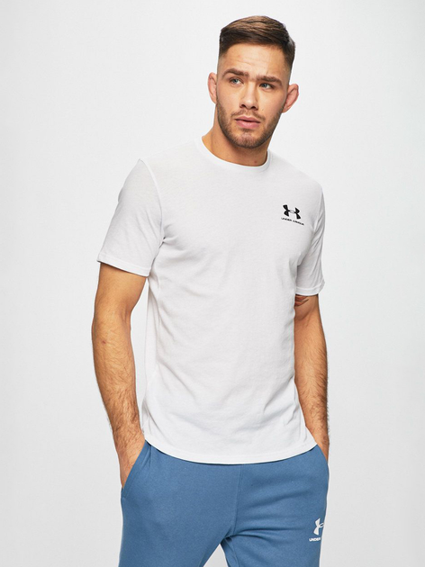 Футболка довга чоловіча Under Armour Sportstyle Left Chest Ss 1326799-100 S Біла від Rozetka на платформі USKIDKA Акція на Футболка довга чоловіча Under Armour Sportstyle Left Chest Ss 1326799-100 S Біла від Rozetka