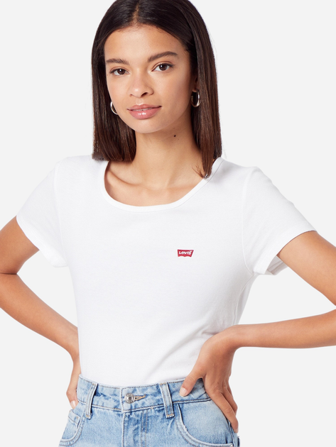 Zestaw koszulek damskichch Levi's 74856-0015 M 2 szt Biały - obraz 2