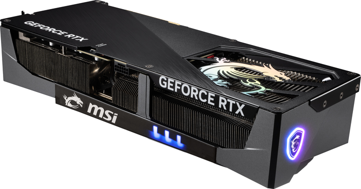 Karta graficzna MSI PCI-Ex GeForce RTX 5090 Gaming TRIO OC 32GB GDDR7 (512bit) (2497/28000) (HDMI, 3 x DisplayPort) (RTX 5090 32G GAMING TRIO OC) - obraz 6
