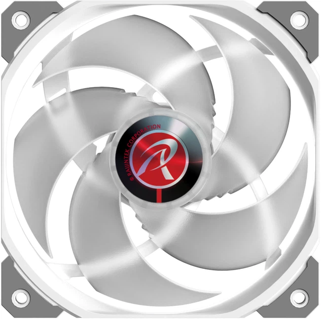Zestaw 3 wentylatorów Raijintek Ageras 12 ARGB White (0R40B00261) - obraz 4