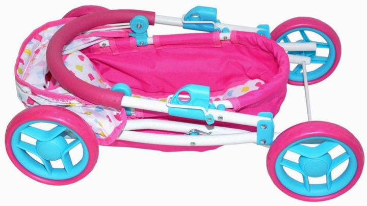Wózek Milly Mally dla lalek Dori Candy Różowy (5901761124897) - obraz 5