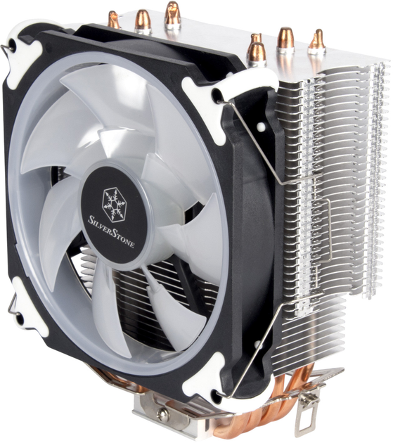 Chłodzenie procesora SilverStone AR12 RGB (SST-AR12-RGB) - obraz 10