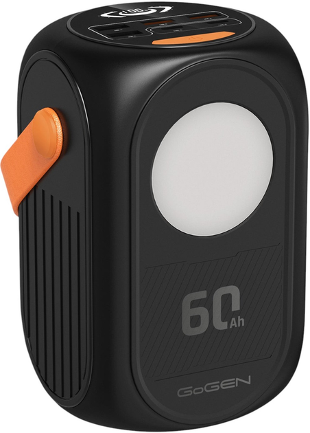 Powerbank GoGEN 60000 mAh PD 65 W Czarny (GOG-PB600001B) - obraz 3