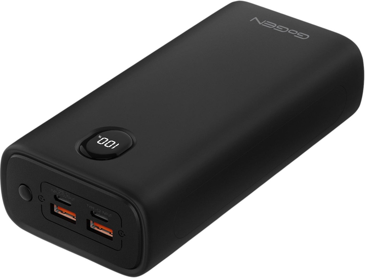 Powerbank GoGEN 30000 mAh PD 20 W Czarny (GOG-PB300003B) - obraz 4