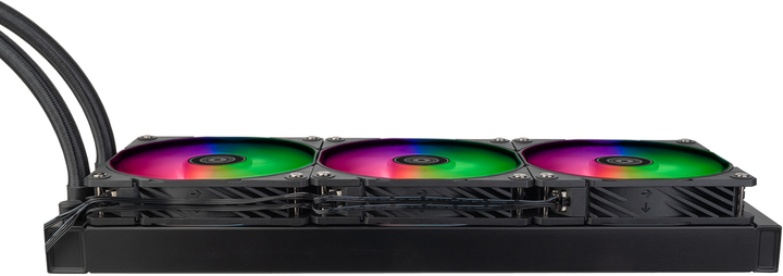 System chłodzenia cieczą SilverStone NovaPeak 360 ARGB Black (SST-NP360-ARGB) - obraz 3