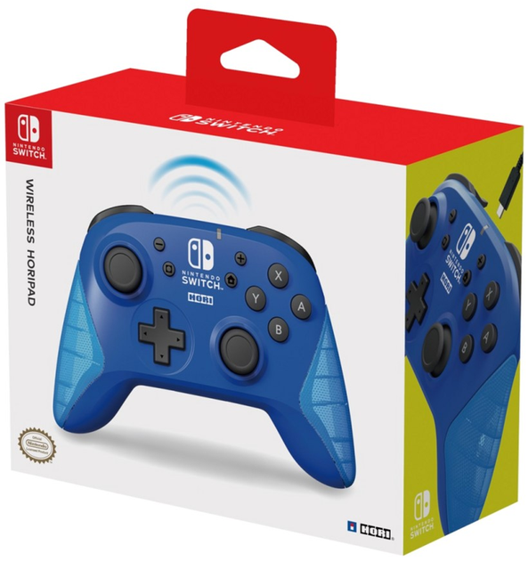 Kontroler Hori Wireless Horipad do Nintendo Switch Blue (0873124008586) - obraz 4