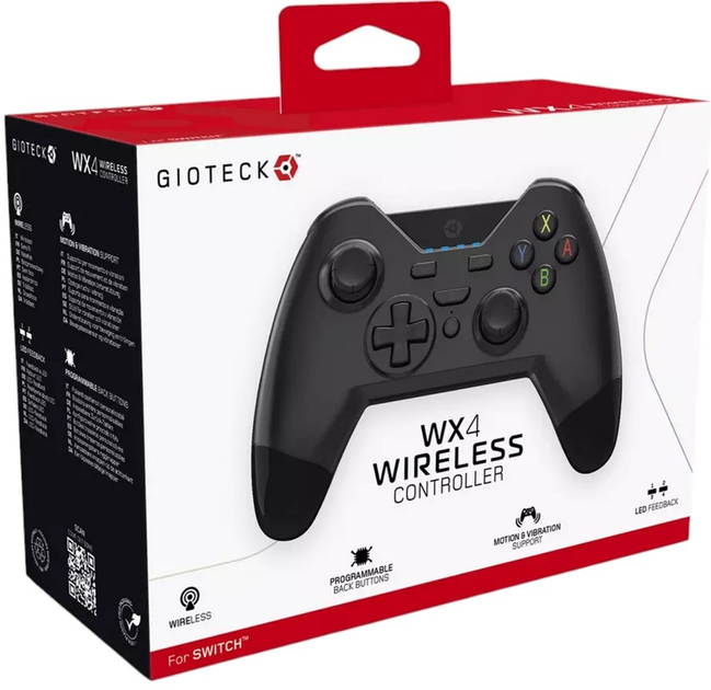 Бездротовий контролер Gioteck WX4 Black (0812313010788) - зображення 4