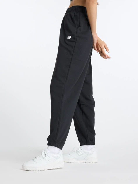 Spodnie dresowe damskie New Balance Sport Essentials Small Logo WP41500 XS Czarne (197375437019) - obraz 4