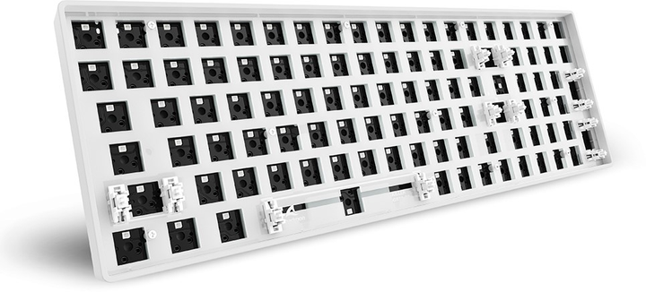 Obudowa klawiatury Sharkoon SKILLER SGK50 S2 Barebone ANSI/ISO White (4044951040780) - obraz 3