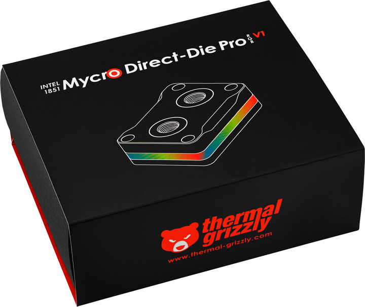 Водоблок Thermal Grizzly Intel 1851 Mycro Direct-Die Pro RGB (TG-MY-DD-P-RGB-i1851-V1) - зображення 5