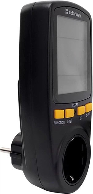 Энергометр ваттметр вольтметр амперметр цифровой СolorWay