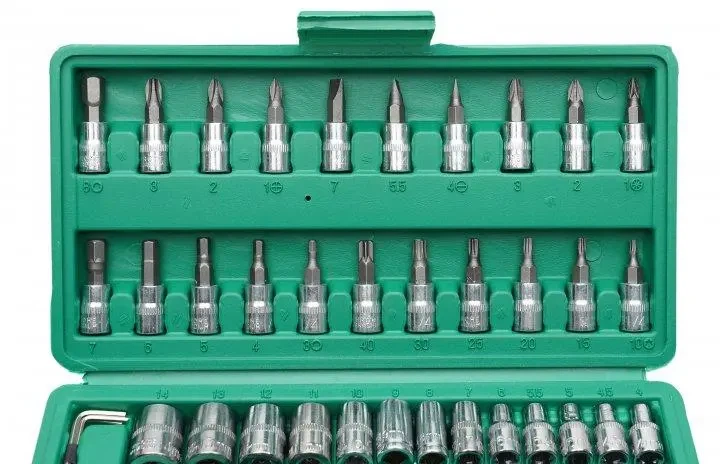 Набор инструментов в чемоданчике Tuosen Piece Tool Set (46 предметов) - изображение 4