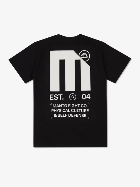 Футболка MANTO t-shirt ULTRA Black S - изображение 5