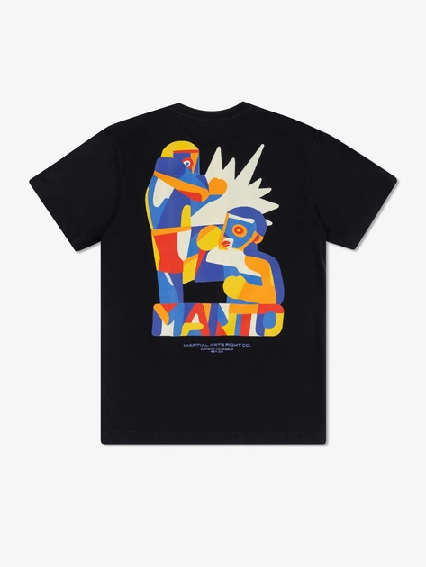 Футболка MANTO t-shirt CUBISM THAI Black M - изображение 2