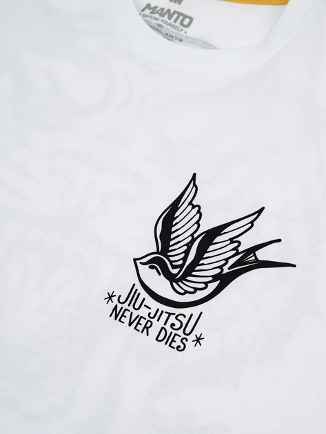 Футболка MANTO t-shirt JJ NEVER DIES White M - Фото 3 Футболка MANTO t-shirt JJ NEVER DIES White M - изображение 3