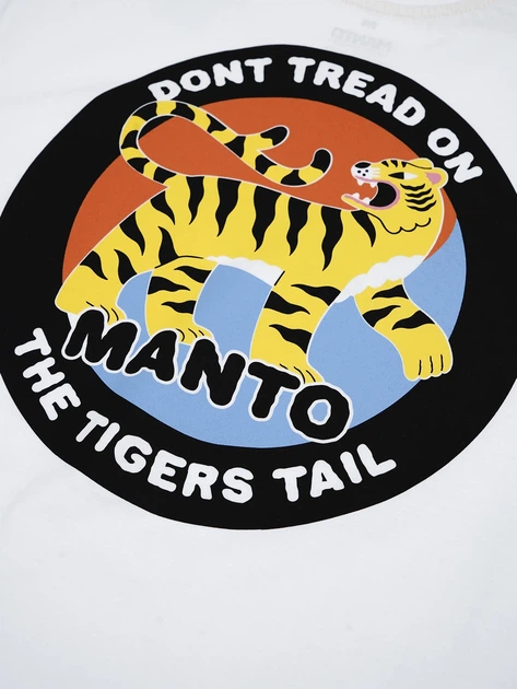 Футболка MANTO t-shirt TIGER`S TAIL White L - Фото 3 Футболка MANTO t-shirt TIGER`S TAIL White L - изображение 3