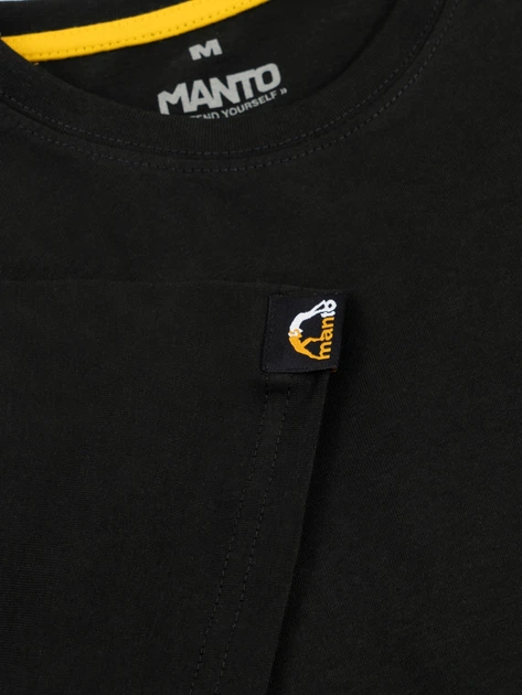Футболка MANTO t-shirt SUPPLY Onyx Black XL - Фото 3 Футболка MANTO t-shirt SUPPLY Onyx Black XL - изображение 3