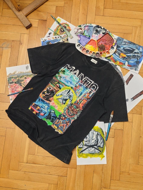 Футболка MANTO t-shirt IVO Black M - Фото 4 Футболка MANTO t-shirt IVO Black M - изображение 4