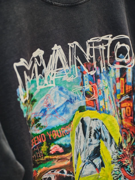 Футболка MANTO t-shirt IVO Black M - Фото 5 Футболка MANTO t-shirt IVO Black M - изображение 5