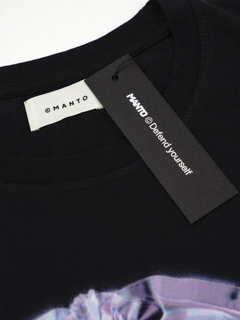Футболка MANTO t-shirt MIRAGE Black XL - зображення 4