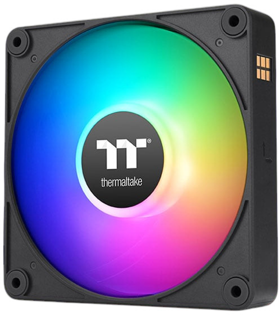 Набір з 3 вентиляторів Thermaltake CT120 EX Reverse ARGB Sync Black (CL-F192-PL12SW-A) - зображення 4