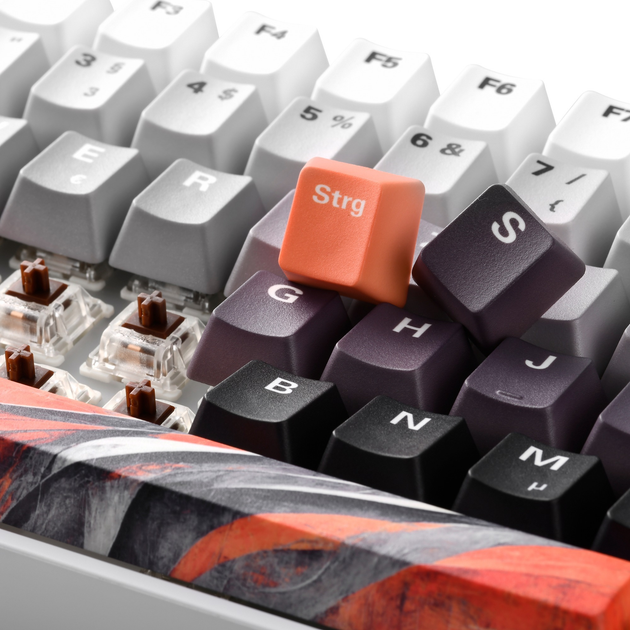 Zestaw keycapów Sharkoon SKILLER SGK50 S3 D6 i podkładka gamingowa SKILLER SGP30 XXL D6 Multicolored (4044951039784) - obraz 6
