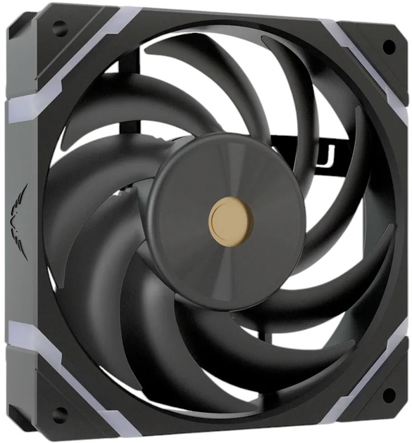 Wentylator Valkyrie X12F ARGB Black (VK-FANX12FB) - obraz 3