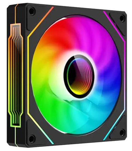 Вентилятор UPSIREN UF-1 PRISM 4 PRO BLACK REVERSED (UF-1 PRISM 4 PRO BLACK REVERSED) - изображение 1