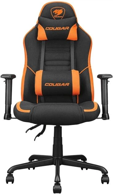 Игровое кресло Cougar Fusion SF Black-Orange (Fusion SF) - Фото 1 Игровое кресло Cougar Fusion SF Black-Orange (Fusion SF) - изображение 1